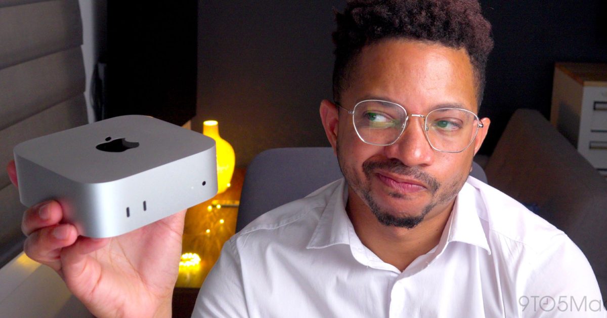 Mac mini s M6 a upozornění na připájené SSD